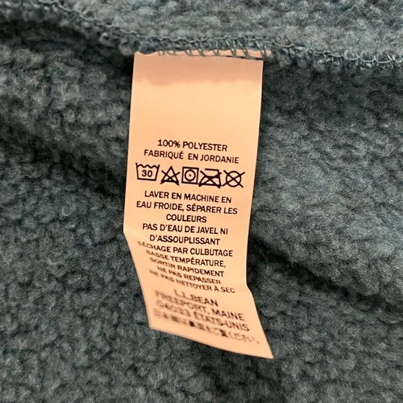L.L. Bean Women's Sweater Fleece Jacket - Picture 6 of 8